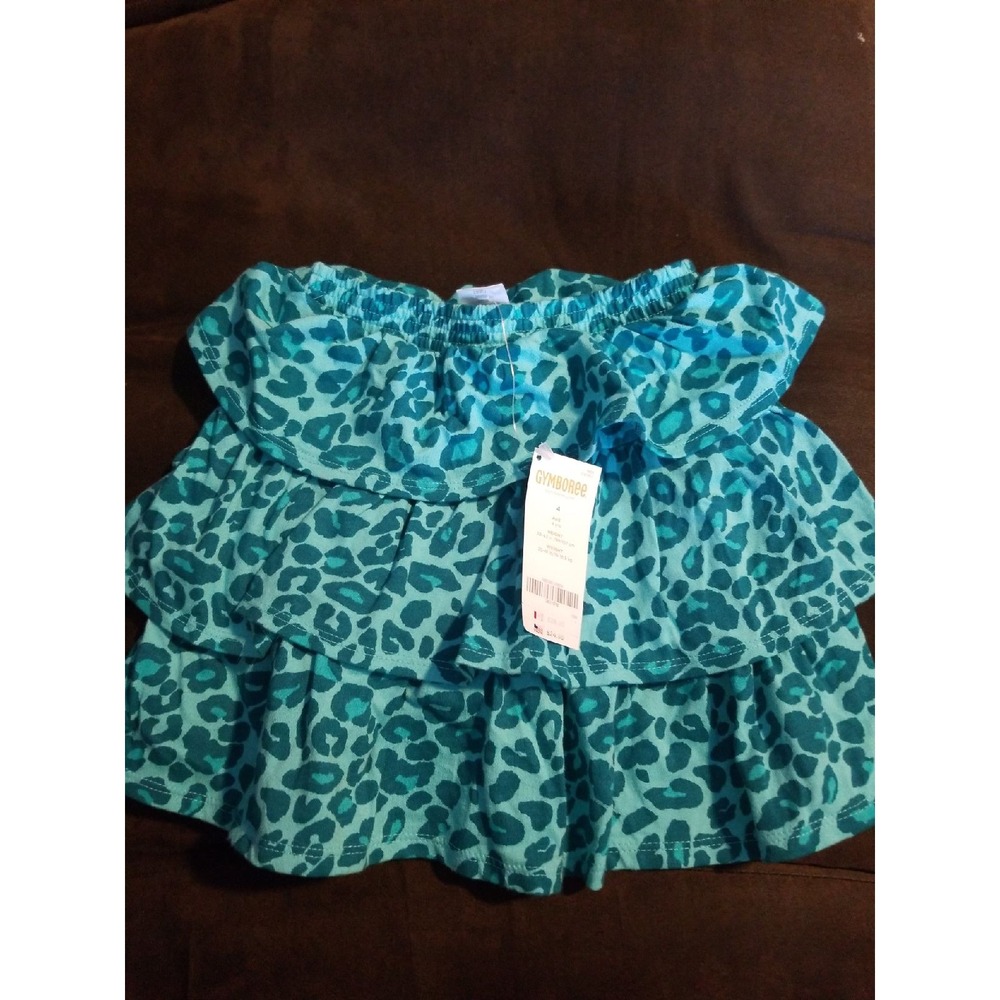 Gymboree ready dress‎ go leopard skort 4